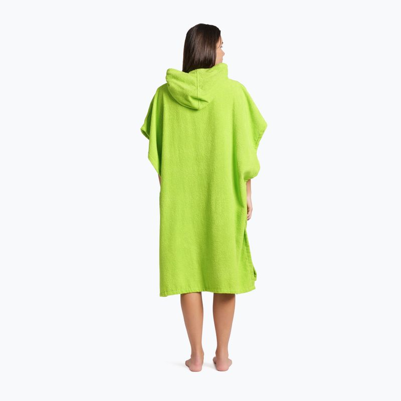 Pončo arena Cotton Poncho artic lime/white 8