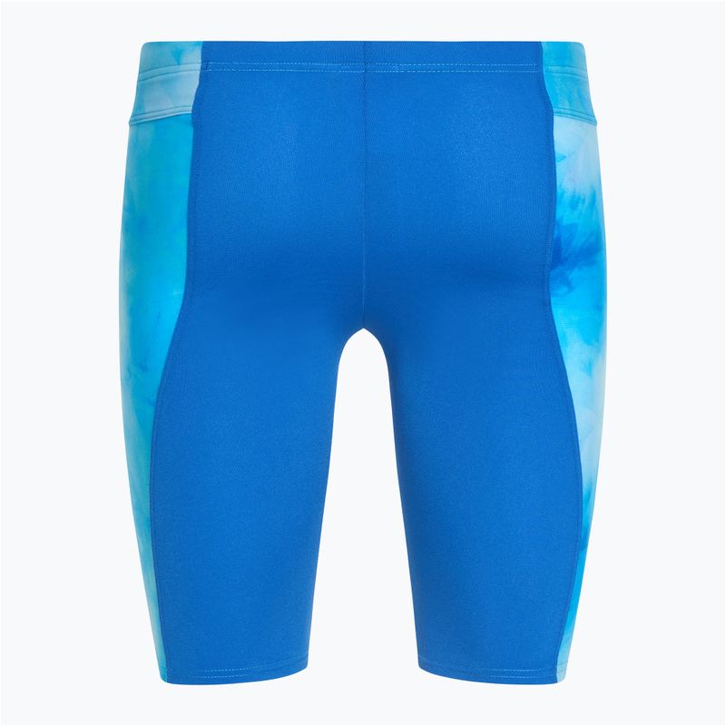 Pánské plavky Jammers arena Tie-Dye Jammer Allover Print blue multi/royal 2