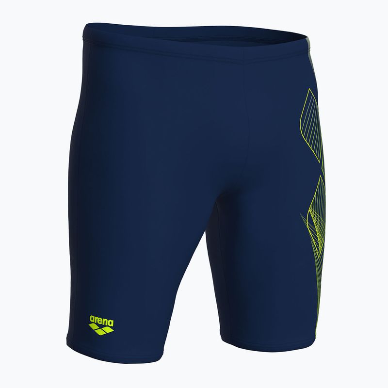 Pánské plavecké jammery arena Sea Water Swim Jammer navy/artic lime 4