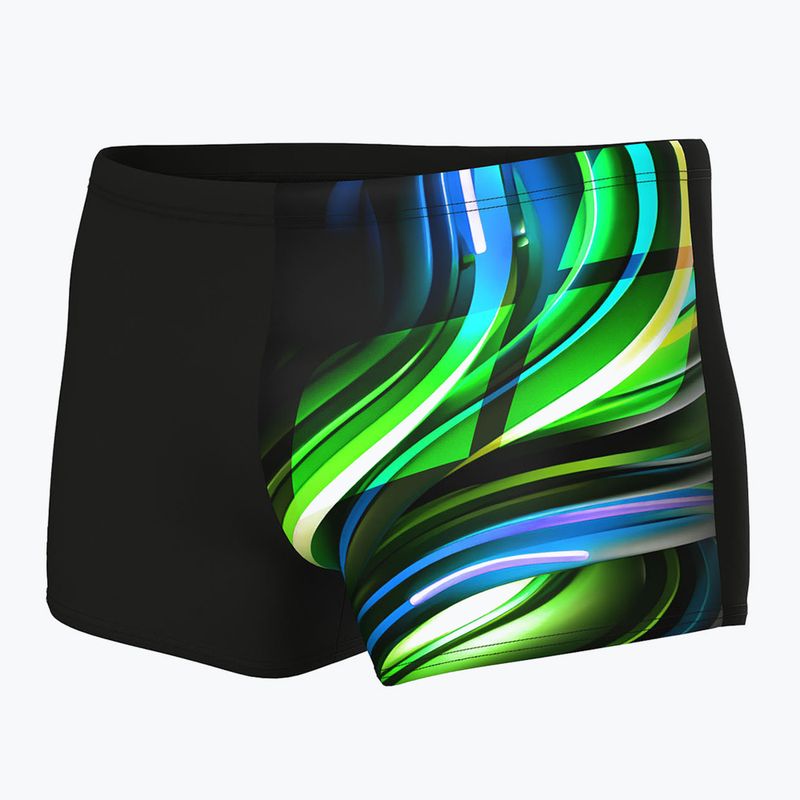 Pánské plavky Arena Bloom Swim Short multi black/black 3