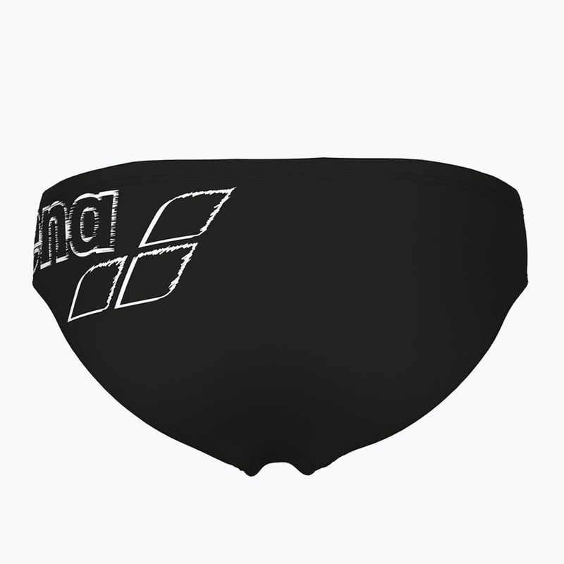 Pánské plavky arena Scratchy Swim Briefs black 2