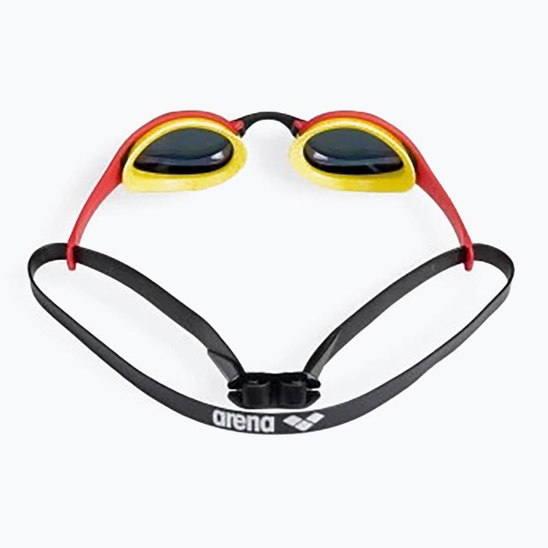 Plavecké brýle arena Cobra Ultra Swipe Mirror gold/red 3