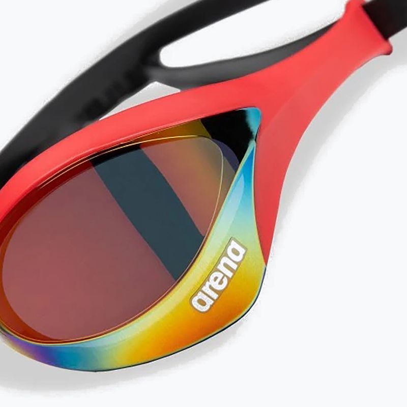 Plavecké brýle arena Cobra Ultra Swipe Mirror gold/red 5