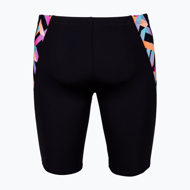 Pánské plavky Arena Texture Swim black/black multi 2