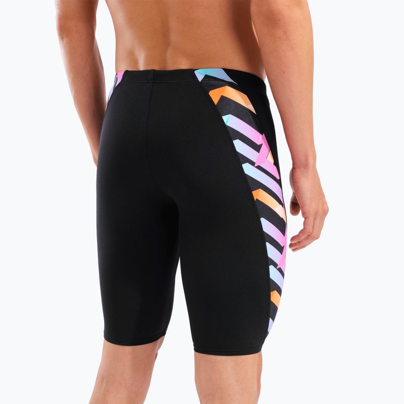 Pánské plavky Arena Texture Swim black/black multi 9