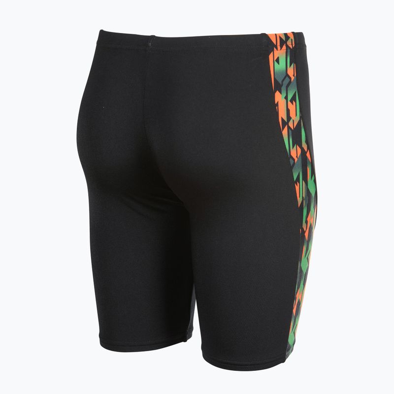 Dětské plavky Arena Print Swim black/orange multi 4
