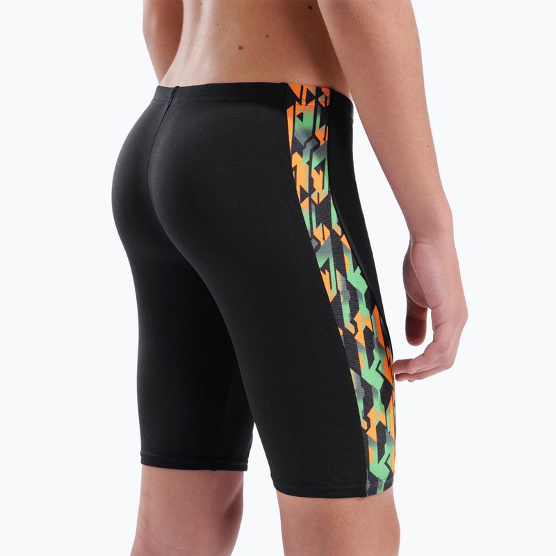 Dětské plavky Arena Print Swim black/orange multi 9