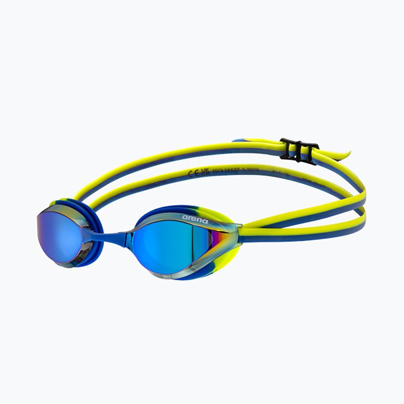 Dětské plavecké brýle arena Python Mirror Jr blue/blue/lime 5