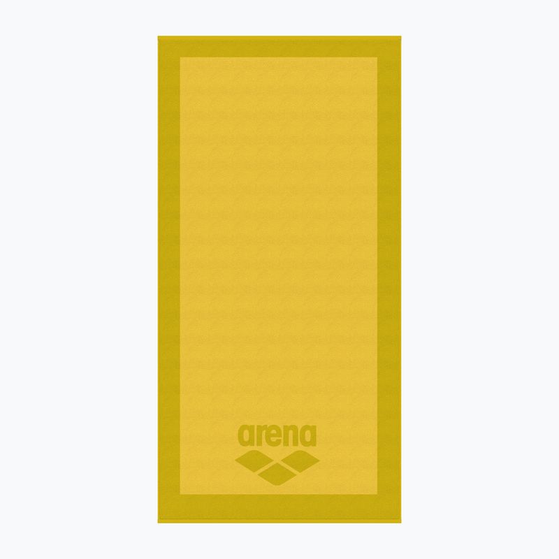 Ručník Arena Bicolor Velour golden khaki 2
