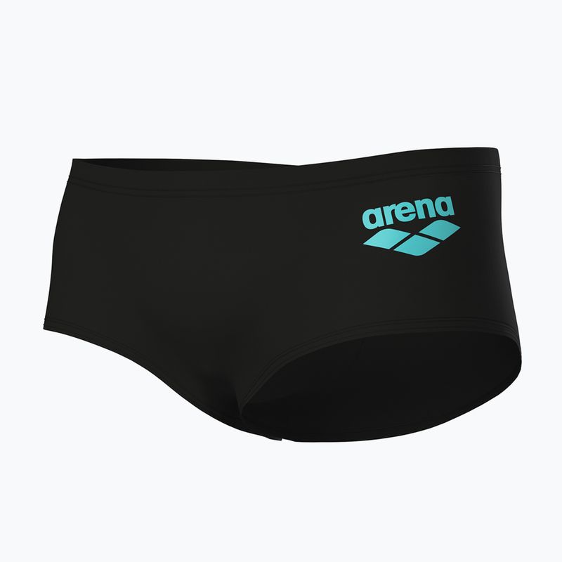 Pánské plavecké boxerky arena One Low Waist Short Big Logo black/black 3