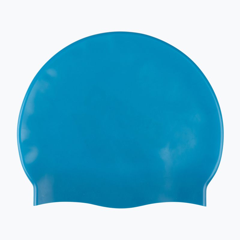 Plavecká čepice arena Big Logo blue cosmo/artic lime 2