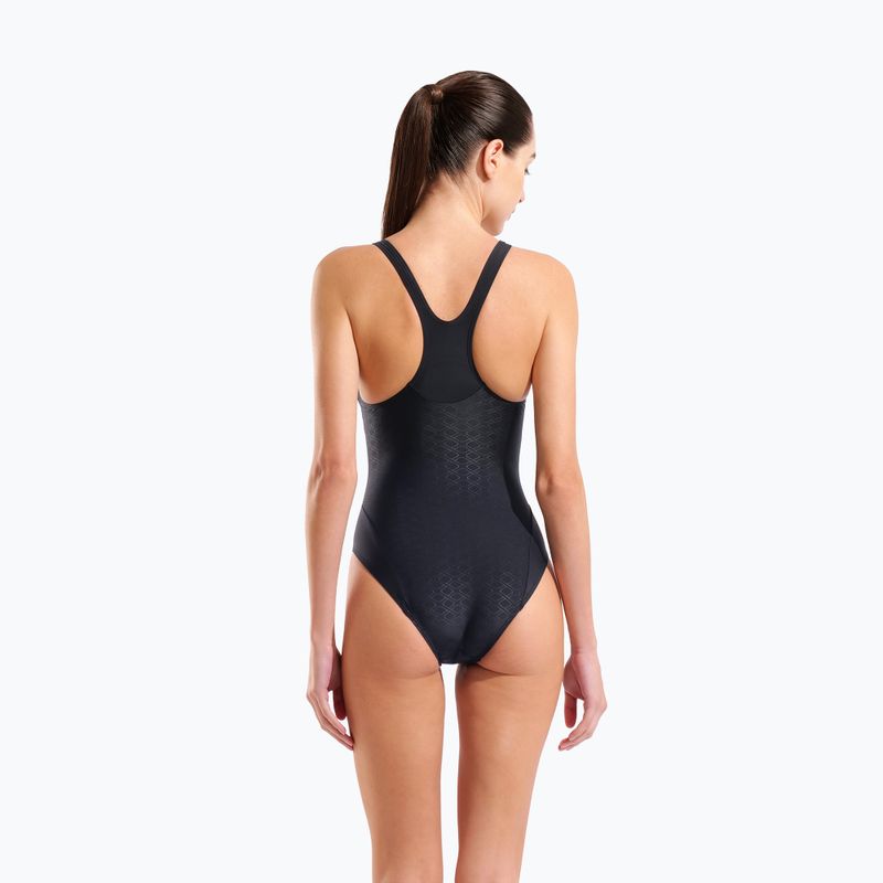 Dámské jednodílné plavky arena Monoglow One Piece black multi/black 7