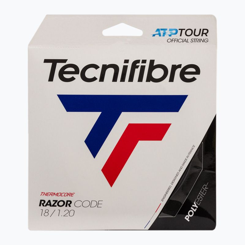 Tenisová struna Tecnifibre Razor Code black 04GRA120XC