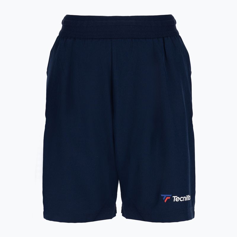 Dětské tenisové šortky Tecnifibre Stretch navy blue 23STRE