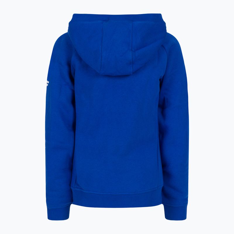 Dětská tenisová mikina Tecnifibre Fleece Hoodie modrá 21LAHORO0B 2