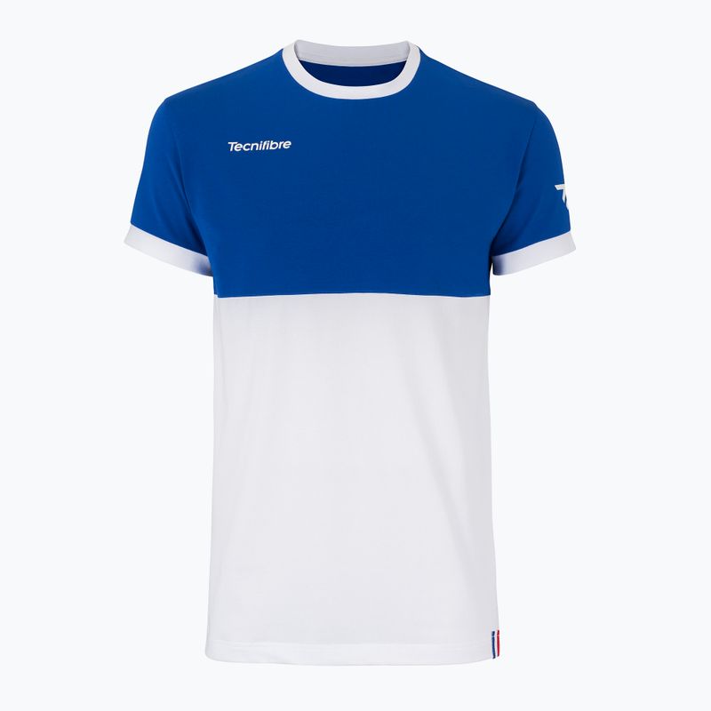 Tecnifibre Stretch dětské tenisové tričko bílé 22F1ST F1
