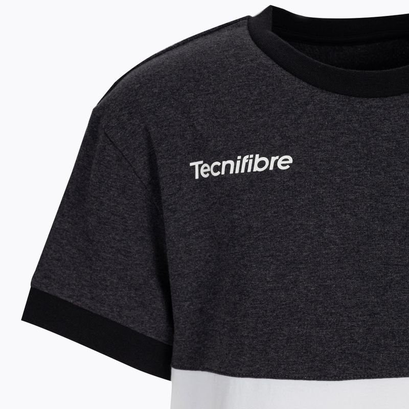 Tecnifibre Stretch bílo-černé dětské tenisové tričko 22F1ST F1 3