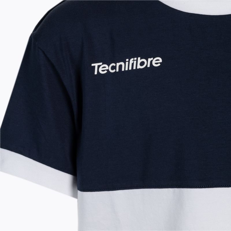 Tecnifibre Stretch bílo-modré dětské tenisové tričko 22F1ST F1 3