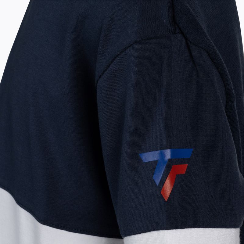 Tecnifibre Stretch bílo-modré dětské tenisové tričko 22F1ST F1 4