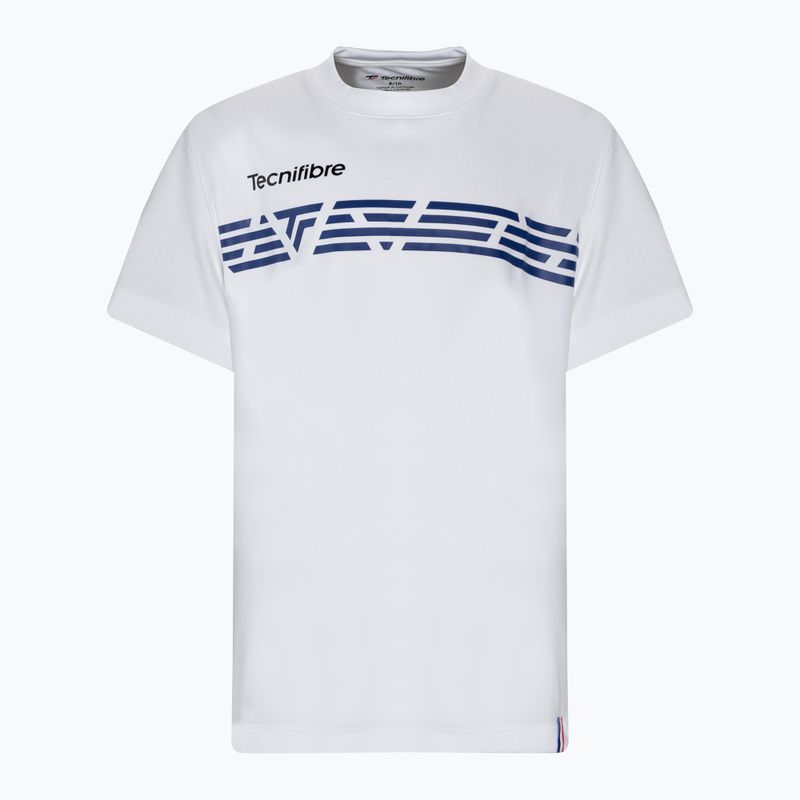 Dětské tenisové tričko Tecnifibre Airmesh white 22F2ST F2