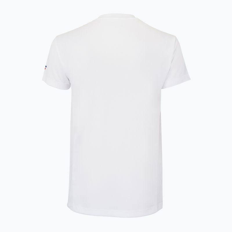 Dětské tenisové tričko Tecnifibre Airmesh white 22F2ST F2 7