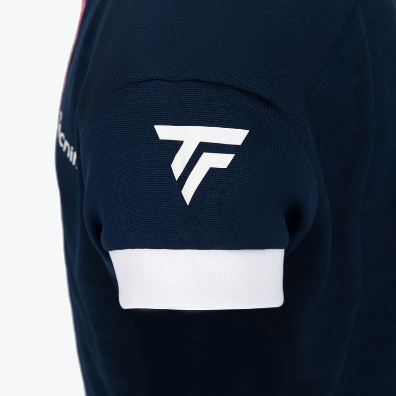 Dětské tenisové tričko Tecnifibre 22LAF3 F3 modré 4