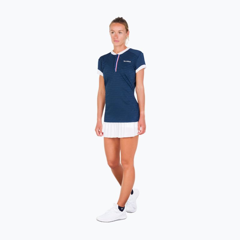 Dámské tenisové tričko Tecnifibre Tank blue 22LAF3 F3 3