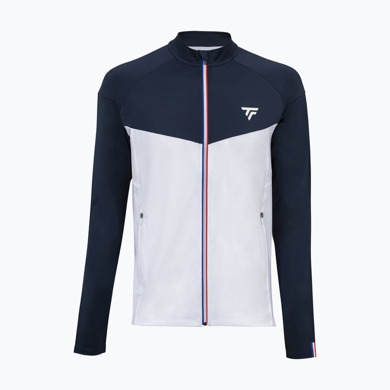 Pánská tenisová mikina Tecnifibre Tech white 21TECHJAC