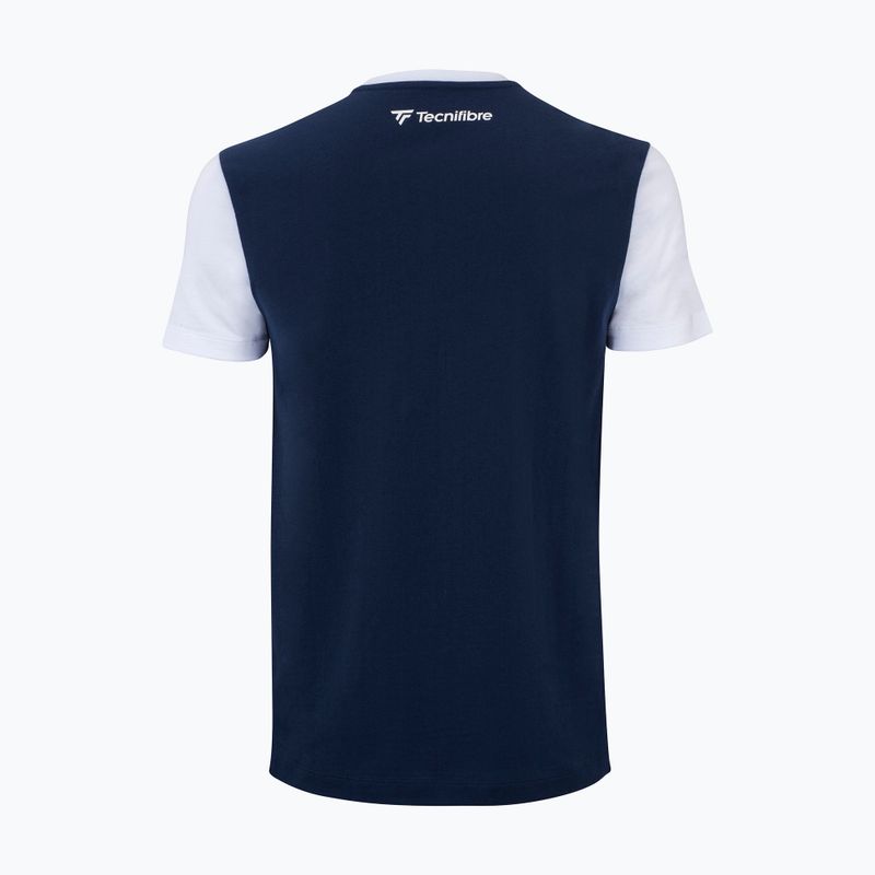 Tecnifibre Club pánské tenisové tričko tmavě modré 22CLUBTEE 2