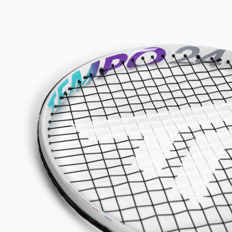 Dětská tenisová raketa Tecnifibre Tempo 24 bílá 14TEMP242E 6