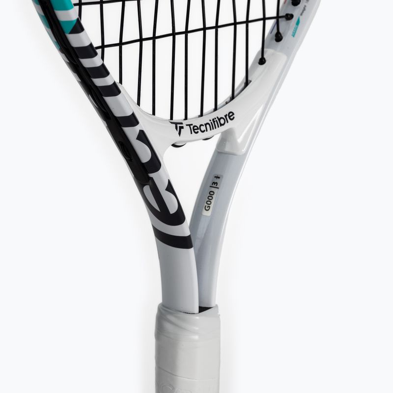 Dětská tenisová raketa Tecnifibre Tempo 21 bílá 14TEMP212E 5