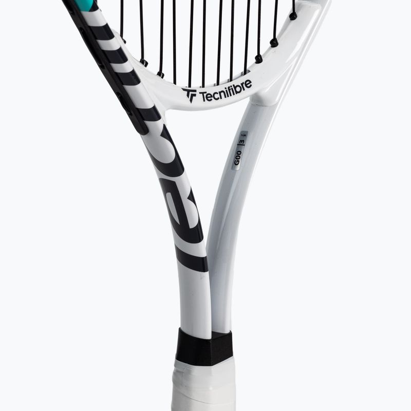 Dětská tenisová raketa Tecnifibre Tempo 25 bílá 14TEMP252E 5