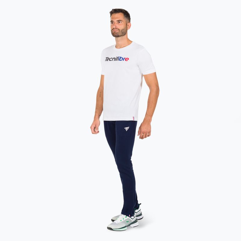 Pánské tričko Tecnifibre Club Cotton Tee white 2