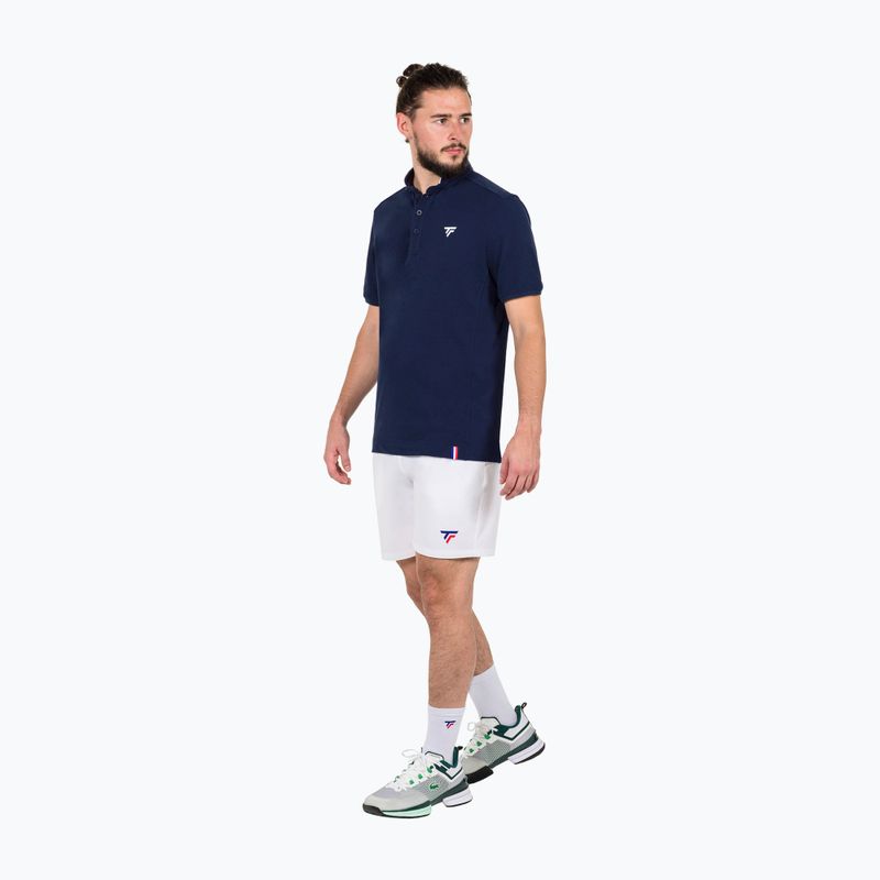 Pánské tenisové tričko Tecnifibre Polo Pique navy blue 25POPIQ224