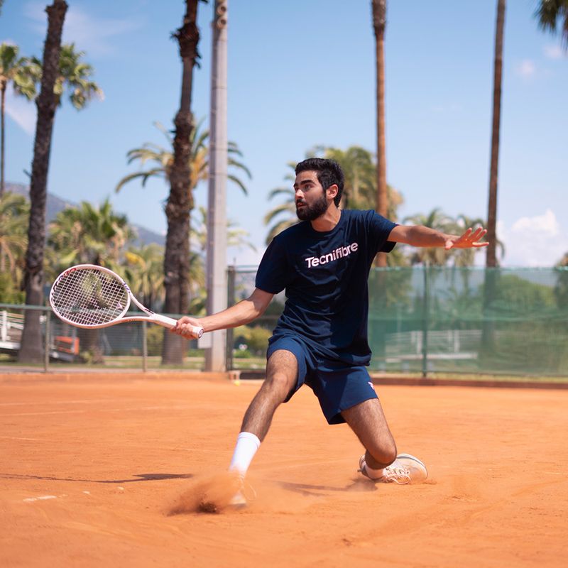 Pánské  tričko Tecnifibre Team Cotton Tee Marine 5