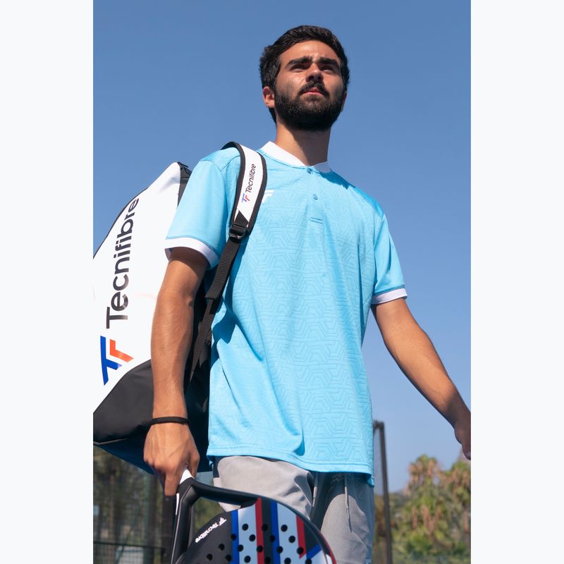 Pánské tenisové tričko Tecnifibre Team Mesh azur 5