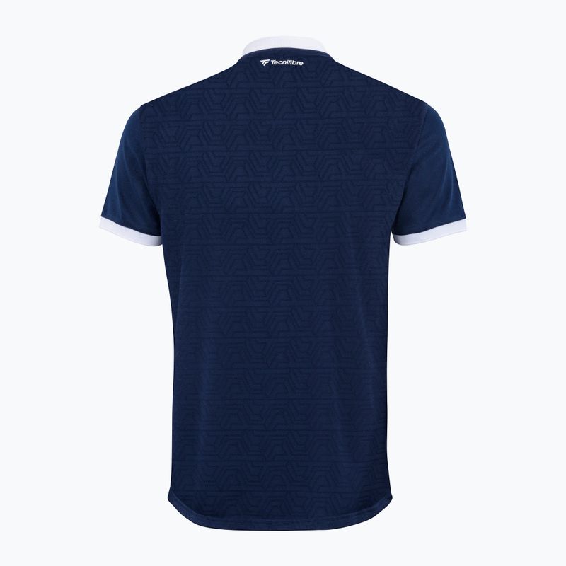 Pánské tenisové polo tričko Tecnifibre Team Mesh navy blue 22MEPOMA32 3