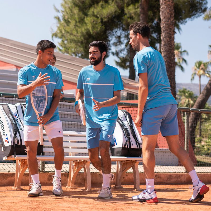 Dětské tenisové tričko Tecnifibre Team Tech Tee modré 22TETEAZ3D 4