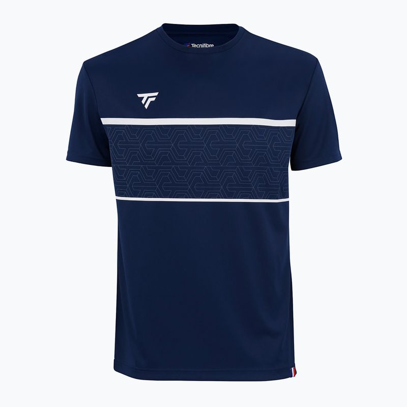 Pánské tenisové tričko Tecnifibre Team Tech Tee marine 3