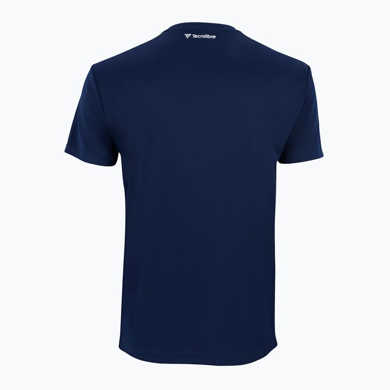 Pánské tenisové tričko Tecnifibre Team Tech Tee marine 4