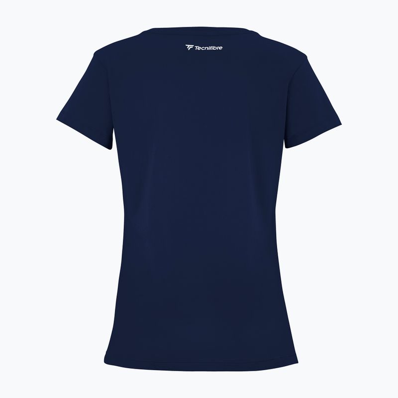 Dámské tenisové tričko Tecnifibre Team Cotton Tee navy blue 22WCOTEM34 3