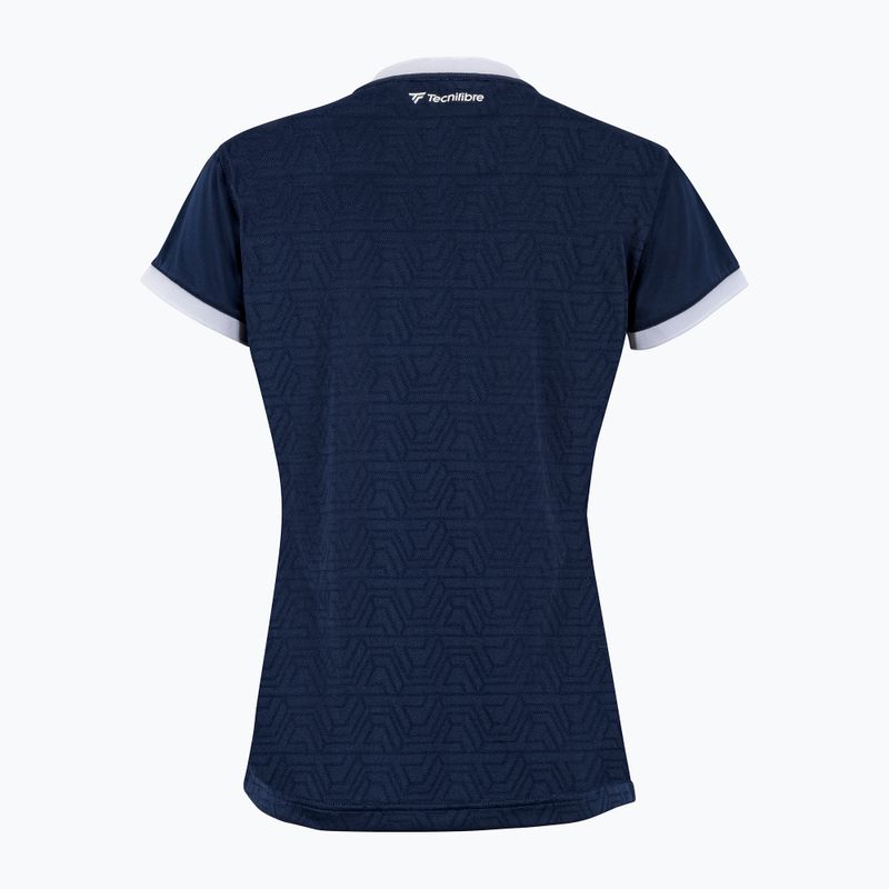 Dámské tenisové polo tričko Tecnifibre Team Mesh navy blue 22WMEPOM31 2