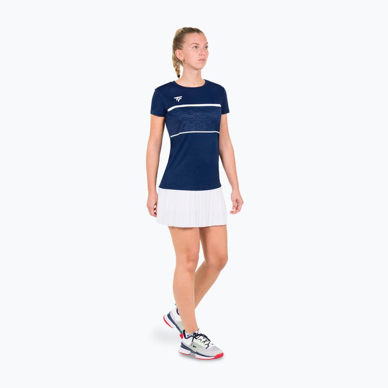 Dámské tenisové tričko Tecnifibre Team Tech Tee marine 2