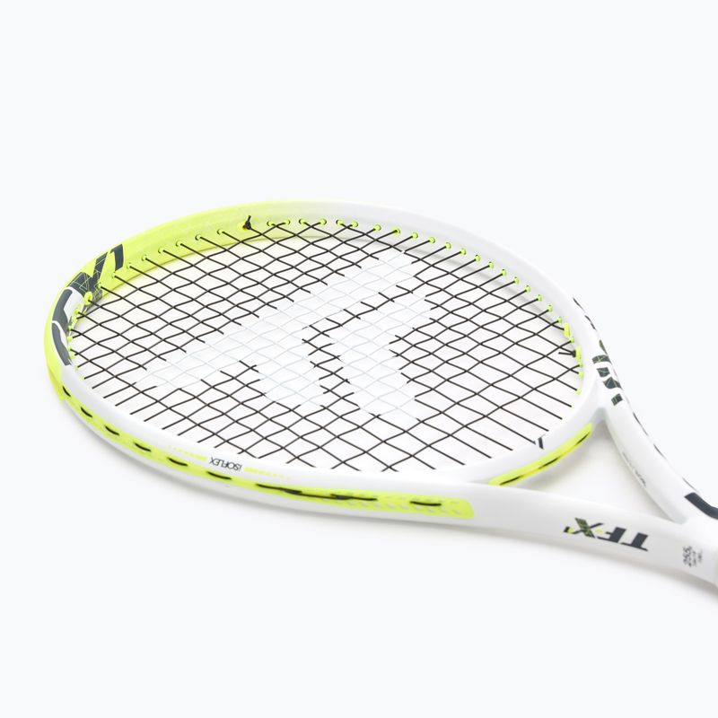 Tenisová raketa Tecnifibre TF-X1 V2 255 white/yellow 5
