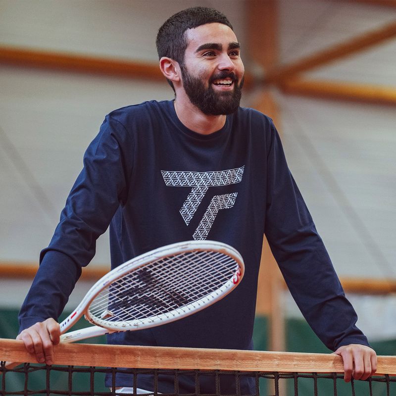 Pánské plavecké tričko Longsleeve Tecnifibre Training Tee marine 3