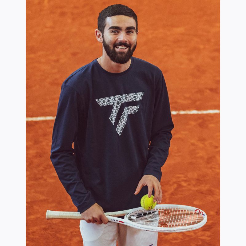 Pánské plavecké tričko Longsleeve Tecnifibre Training Tee marine 4