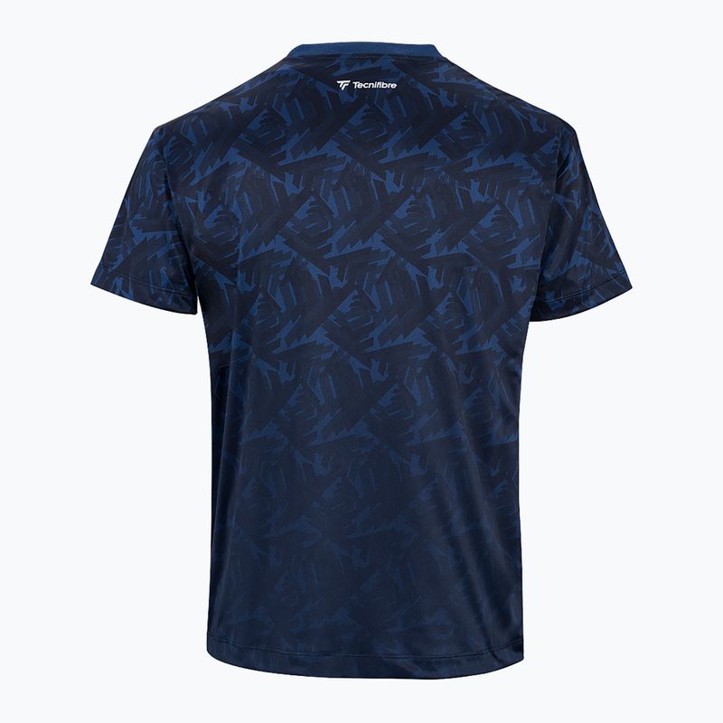 Pánské tenisové tričko Tecnifibre X-Loop Tee marine 4