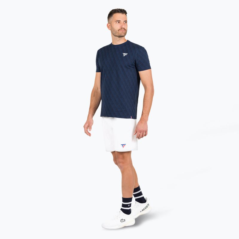 Pánské tenisové tričko Tecnifibre Graphic Tee Stretch navy 2