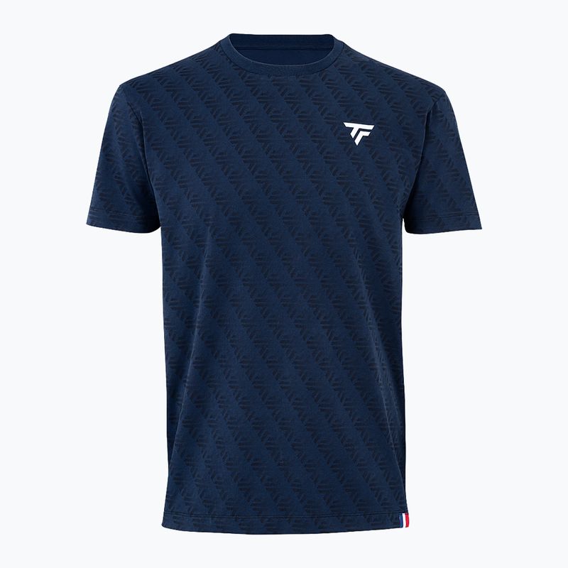 Pánské tenisové tričko Tecnifibre Graphic Tee Stretch navy 3