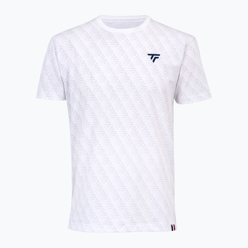 Pánské tenisové tričko Tecnifibre Graphic Tee Stretch white 3